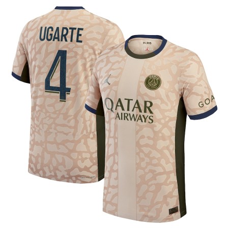 Nogometni Dres Paris Saint-Germain Manuel Ugarte 4 Jordan Četvrta 2023-24